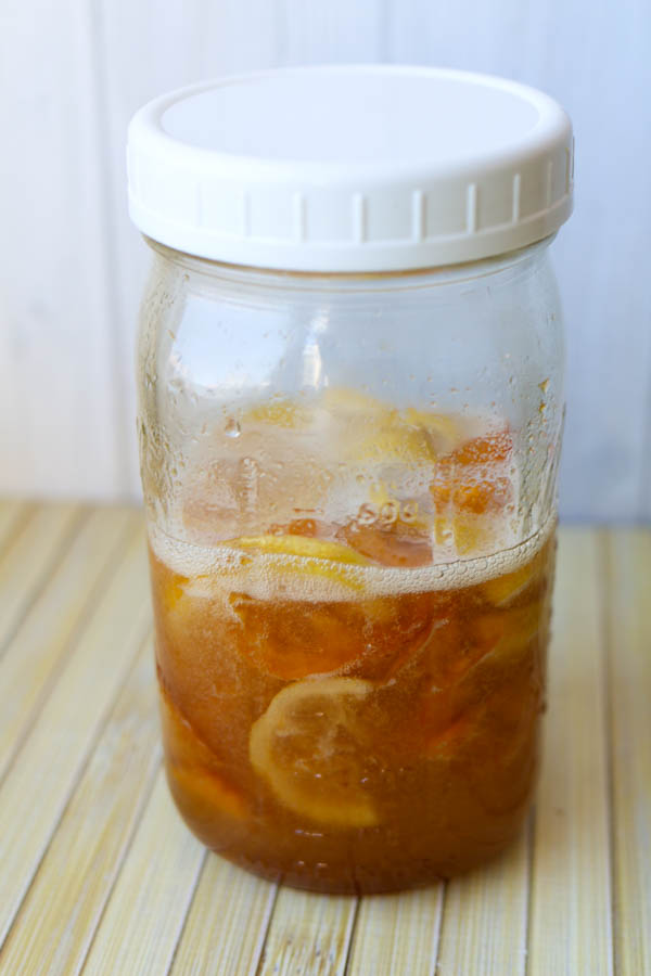 Probiotic-lemon-peach-syrup